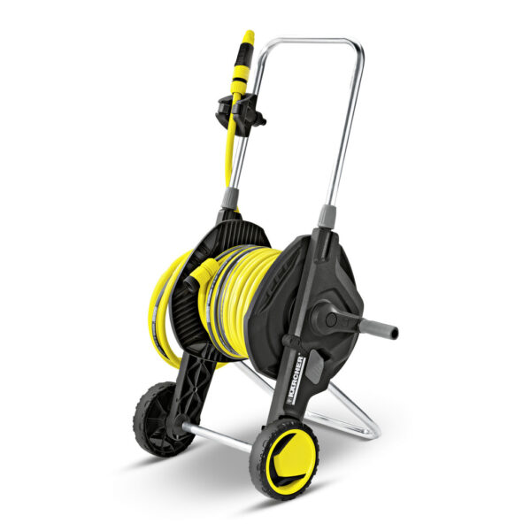 Karcher - КОЛИЧКА ЗА МАРКУЧИ КОМПЛЕКТ с маркуч 1/2 и накрайници