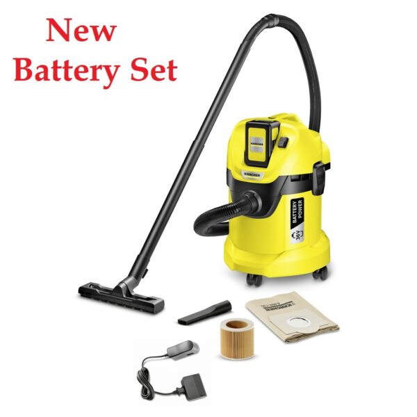 прахосмука за мокро и сухо Karcher WD 3 Battery set